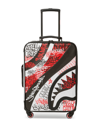 SPRAYGROUND® LUGGAGE MYSTERIOUS MASTERMIND JETSETTER CARRY-ON LUGGAGE