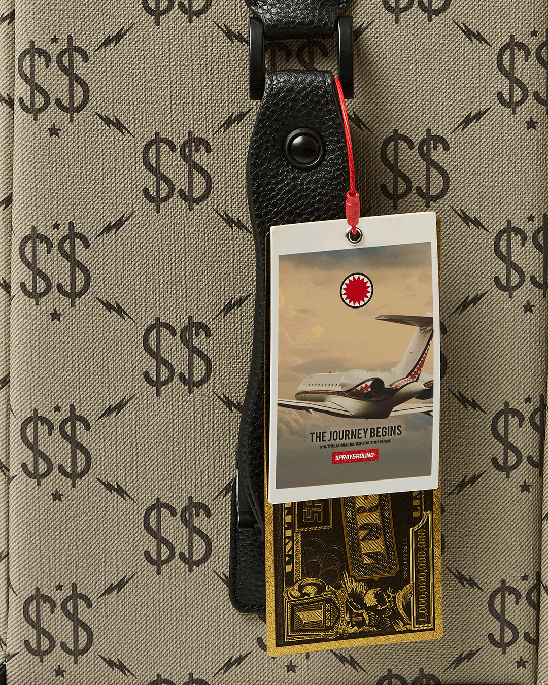 SPRAYGROUND® LUGGAGE THE GETAWAY JETSETTER CARRY-ON LUGGAGE