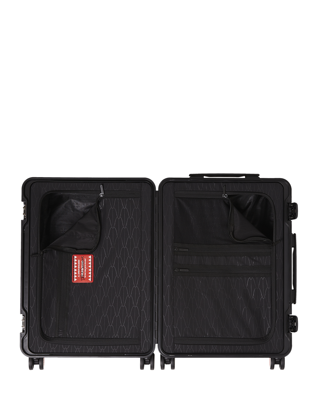 SPRAYGROUND® LUGGAGE A.I.8 AFRICAN INTELLIGENCE - ORIGIN STORY SHARKNAUTICS HARDSHELL CARRY-ON LUGGAGE