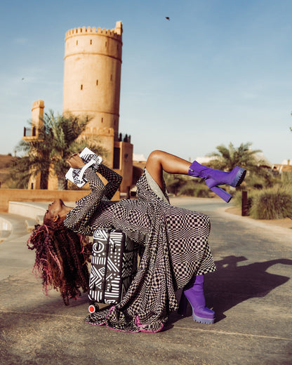 SPRAYGROUND® LUGGAGE A.I.8 AFRICAN INTELLIGENCE - ORIGIN STORY SHARKNAUTICS HARDSHELL CARRY-ON LUGGAGE