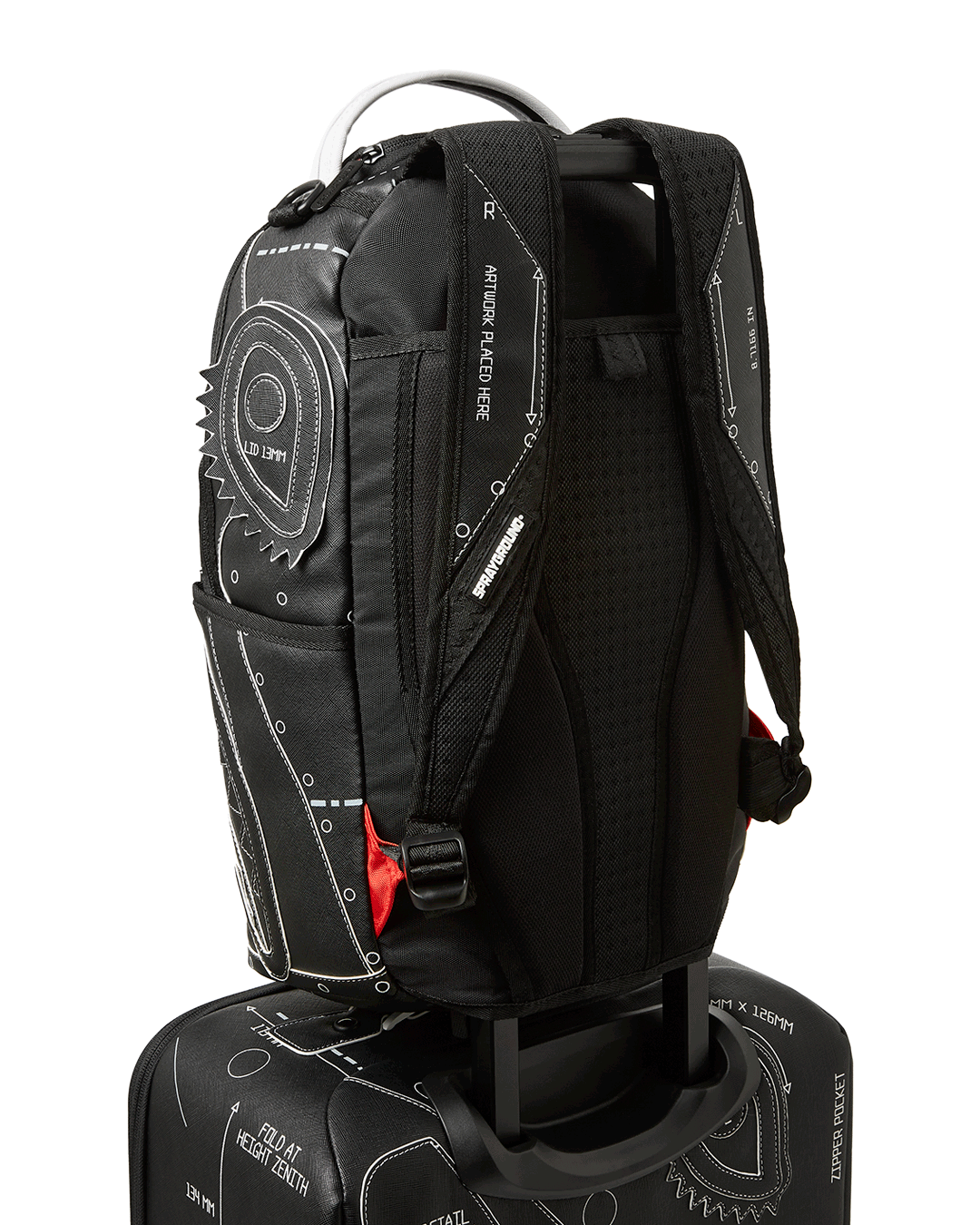 SPRAYGROUND® LUGGAGE HIGH TECH JETSETTER CARRY-ON LUGGAGE