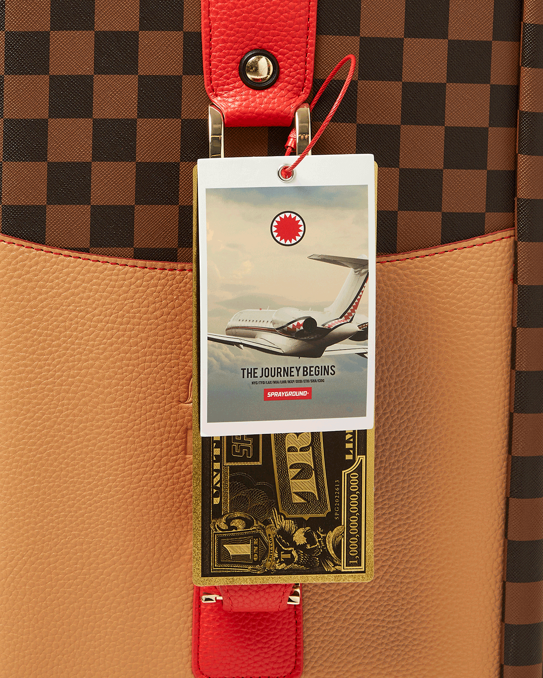 SPRAYGROUND® LUGGAGE RACEWAY HENNY JETSETTER CARRY-ON LUGGAGE