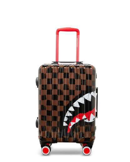 SPRAYGROUND® LUGGAGE SHARKS IN PARIS VANQUISH SHARKNAUTICS HARDSHELL CARRY-ON LUGGAGE
