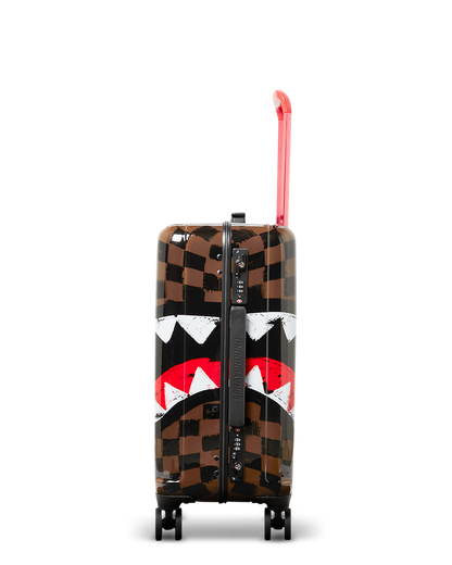 SPRAYGROUND® LUGGAGE SHARKS IN PARIS VANQUISH SHARKNAUTICS HARDSHELL CARRY-ON LUGGAGE