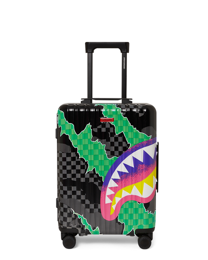 SPRAYGROUND® LUGGAGE THE WILD ONE SHARKNAUTICS HARDSHELL CARRY-ON LUGGAGE