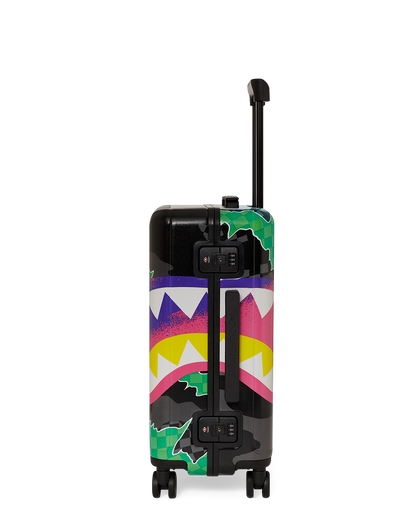 SPRAYGROUND® LUGGAGE THE WILD ONE SHARKNAUTICS HARDSHELL CARRY-ON LUGGAGE