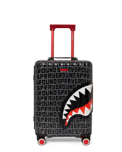 SPRAYGROUND® LUGGAGE SHARKFINITY STEALTH PILOT SHARKNAUTICS HARDSHELL CARRY-ON LUGGAGE