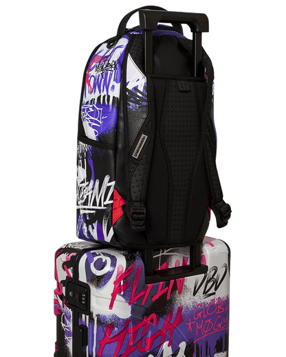 SPRAYGROUND® LUGGAGE VANDAL COUTURE SHARKNAUTICS HARDSHELL CARRY-ON LUGGAGE