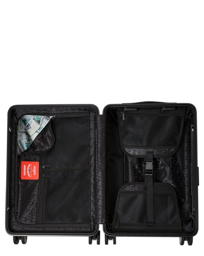SPRAYGROUND® LUGGAGE TRIPLE DECKER HEIR TO THE THRONE HARDSHELL CARRY-ON LUGGAGE