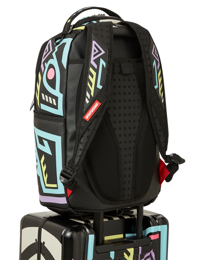 SPRAYGROUND® LUGGAGE A.I. PATH TO THE FUTURE III HARDSHELL CARRY-ON LUGGAGE - SANDFLOWER COLLAB