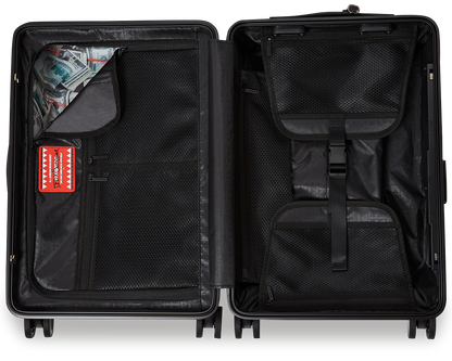 SPRAYGROUND® LUGGAGE A.I. PATH TO THE FUTURE III HARDSHELL CARRY-ON LUGGAGE - SANDFLOWER COLLAB