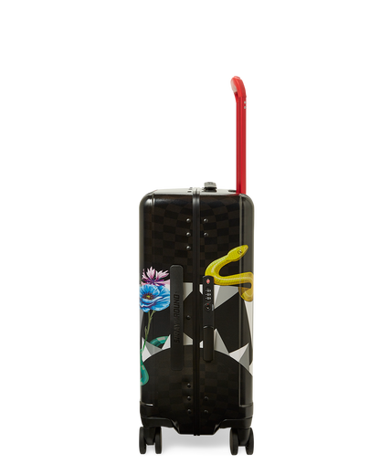 SPRAYGROUND® LUGGAGE SNAKES ON A HARDSHELL CARRY-ON LUGGAGE