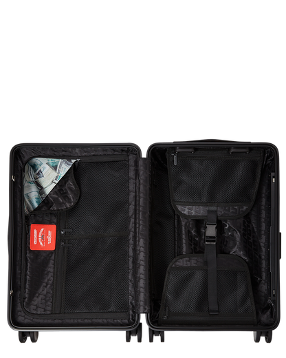 SPRAYGROUND® LUGGAGE SNAKES ON A HARDSHELL CARRY-ON LUGGAGE