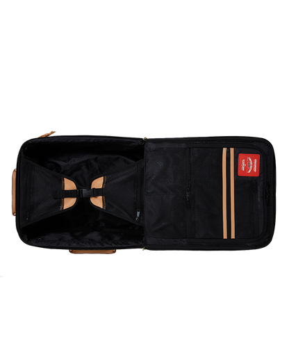 SPRAYGROUND® LUGGAGE HENNY LATTE SOFT SHELL CARRY-ON LUGGAGE