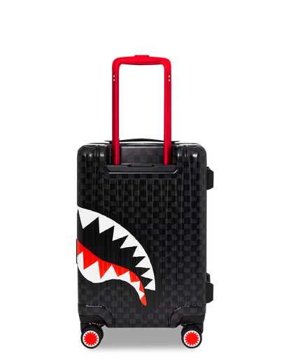 SPRAYGROUND® LUGGAGE ATOMIC VAPOR SHARKNAUTICS HARDSHELL CARRY-ON LUGGAGE