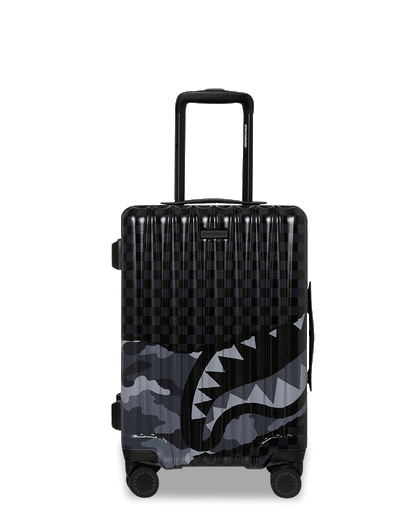 SPRAYGROUND® LUGGAGE 3AM RIPTIDE SHARKNAUTICS HARDSHELL CARRY-ON LUGGAGE