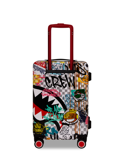 SPRAYGROUND® LUGGAGE CREATE ANOTHER DAY SHARKNAUTICS HARDSHELL CARRY-ON LUGGAGE