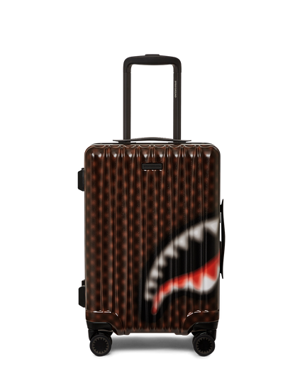 SPRAYGROUND® LUGGAGE SHARKS IN PARIS BLUR EFFECT CARRY-ON LUGGAGE