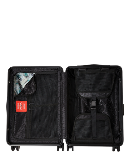 SPRAYGROUND® LUGGAGE SHARKS IN PARIS BLUR EFFECT CARRY-ON LUGGAGE