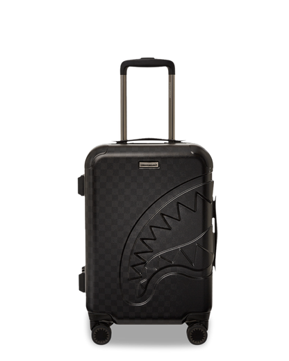 SPRAYGROUND® LUGGAGE SPRITZ GREY CHECK CARRY-ON LUGGAGE