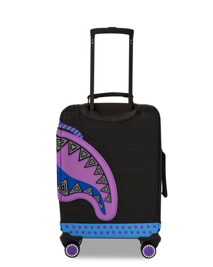 SPRAYGROUND® LUGGAGE AFRICAN INTELLIGENCE 12 BROOKLYN & BEYOND CARRY-ON LUGGAGE - SANDFLOWER COLLAB