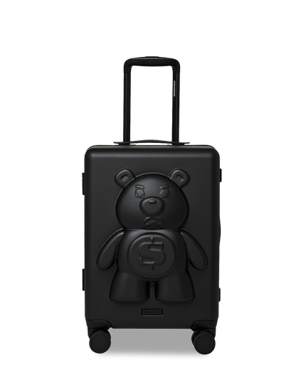 SPRAYGROUND® LUGGAGE MONEYBEAR MOGUL HARDSHELL CARRYON (BLK)