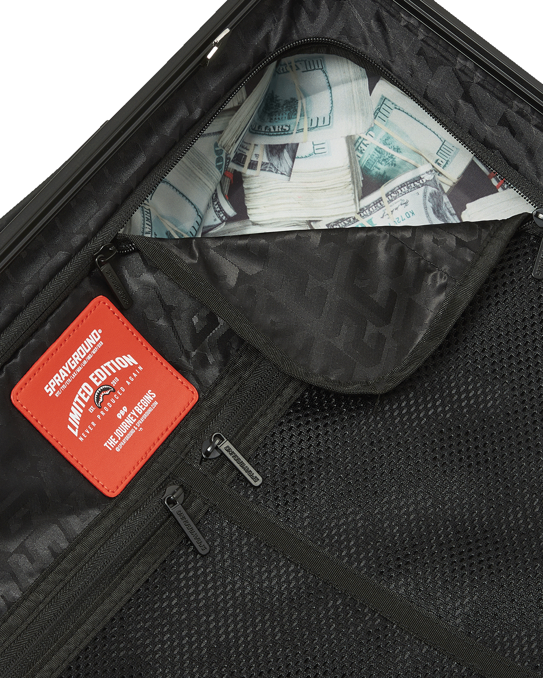 SPRAYGROUND® LUGGAGE CHECK 2 EMBOSS CARRY-ON LUGGAGE