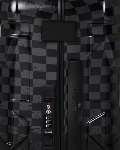 SPRAYGROUND® LUGGAGE SPRITZ BLACK CARRY-ON LUGGAGE