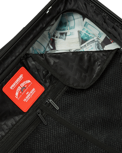 SPRAYGROUND® LUGGAGE SPRITZ BLACK CARRY-ON LUGGAGE