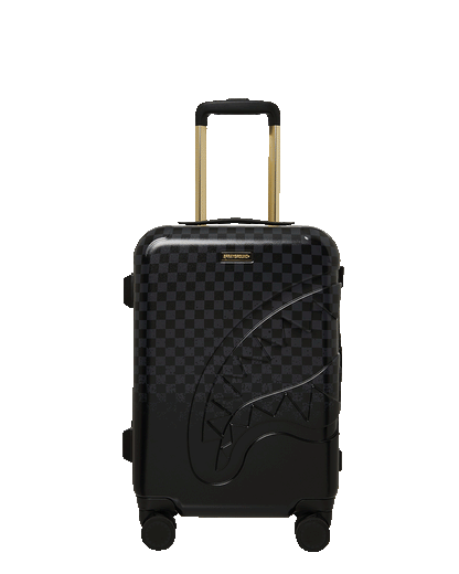 SPRAYGROUND® LUGGAGE SPRITZ BLACK CARRY-ON LUGGAGE