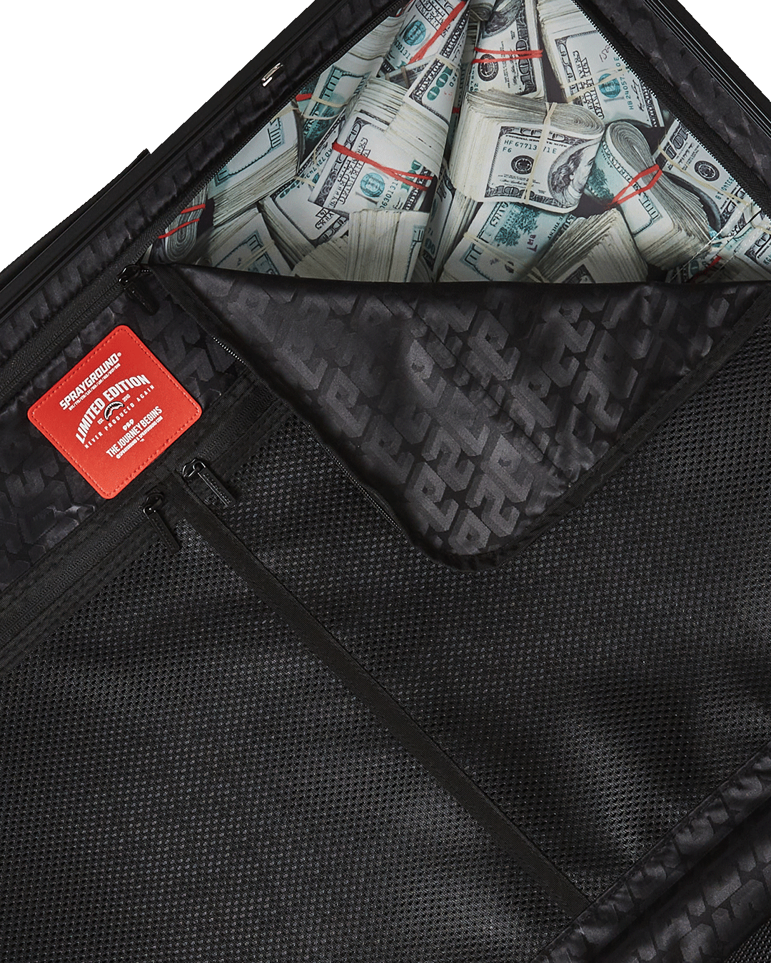 SPRAYGROUND® LUGGAGE SPRITZ BLACK FULL-SIZE LUGGAGE