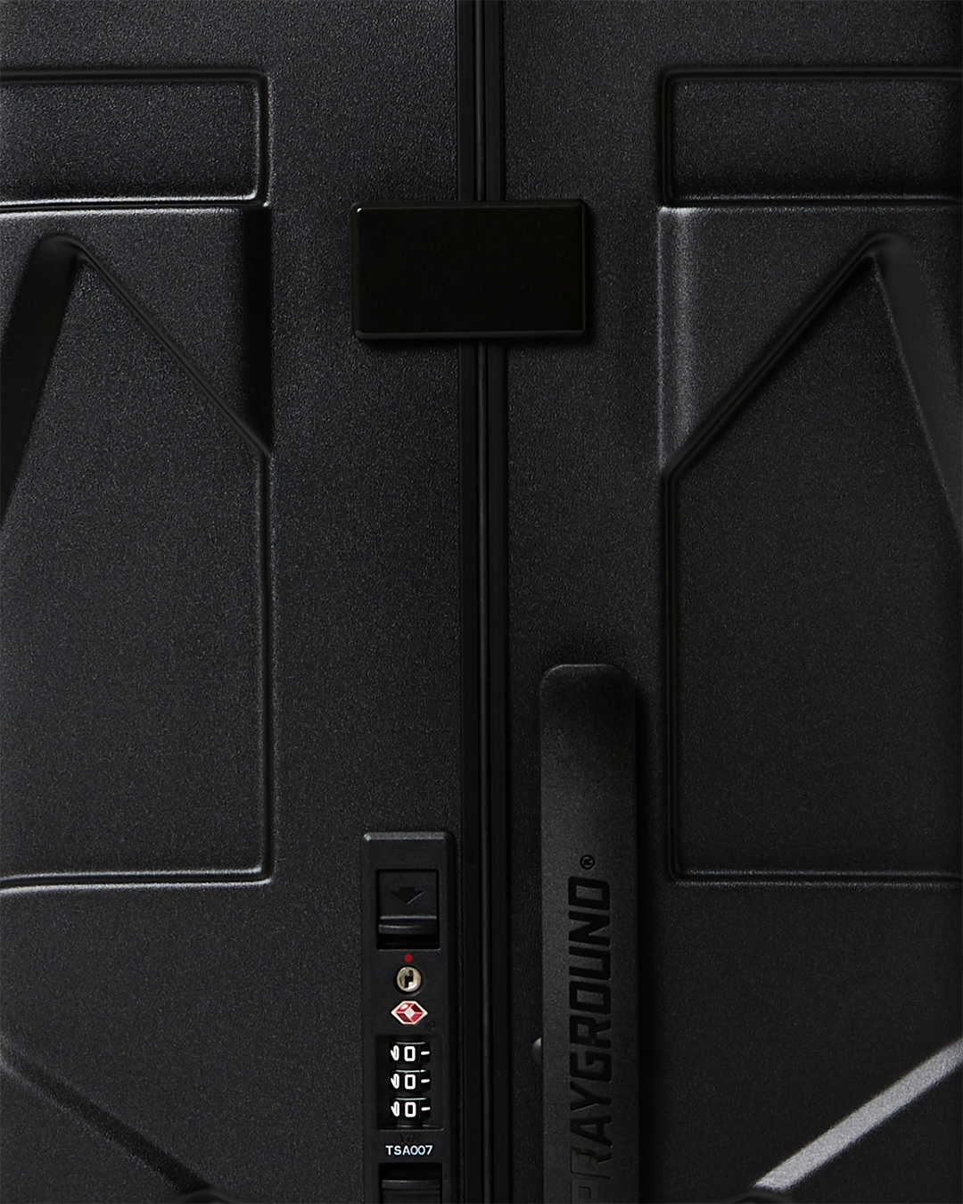 SPRAYGROUND® LUGGAGE CARGO PATCHES SHARKITECTURE FULL-SIZE LUGGAGE