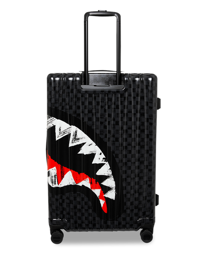 SPRAYGROUND® LUGGAGE SCRIBBLE SHARK FULL-SIZE LUGGAGE