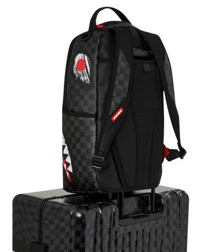 SPRAYGROUND® LUGGAGE SCRIBBLE SHARK FULL-SIZE LUGGAGE