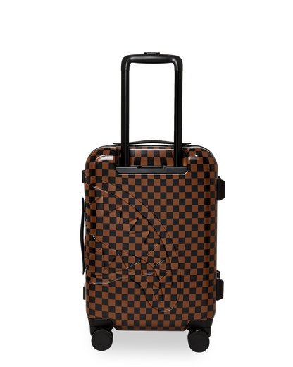 SPRAYGROUND® LUGGAGE RED REDEMPTION CARRY-ON LUGGAGE