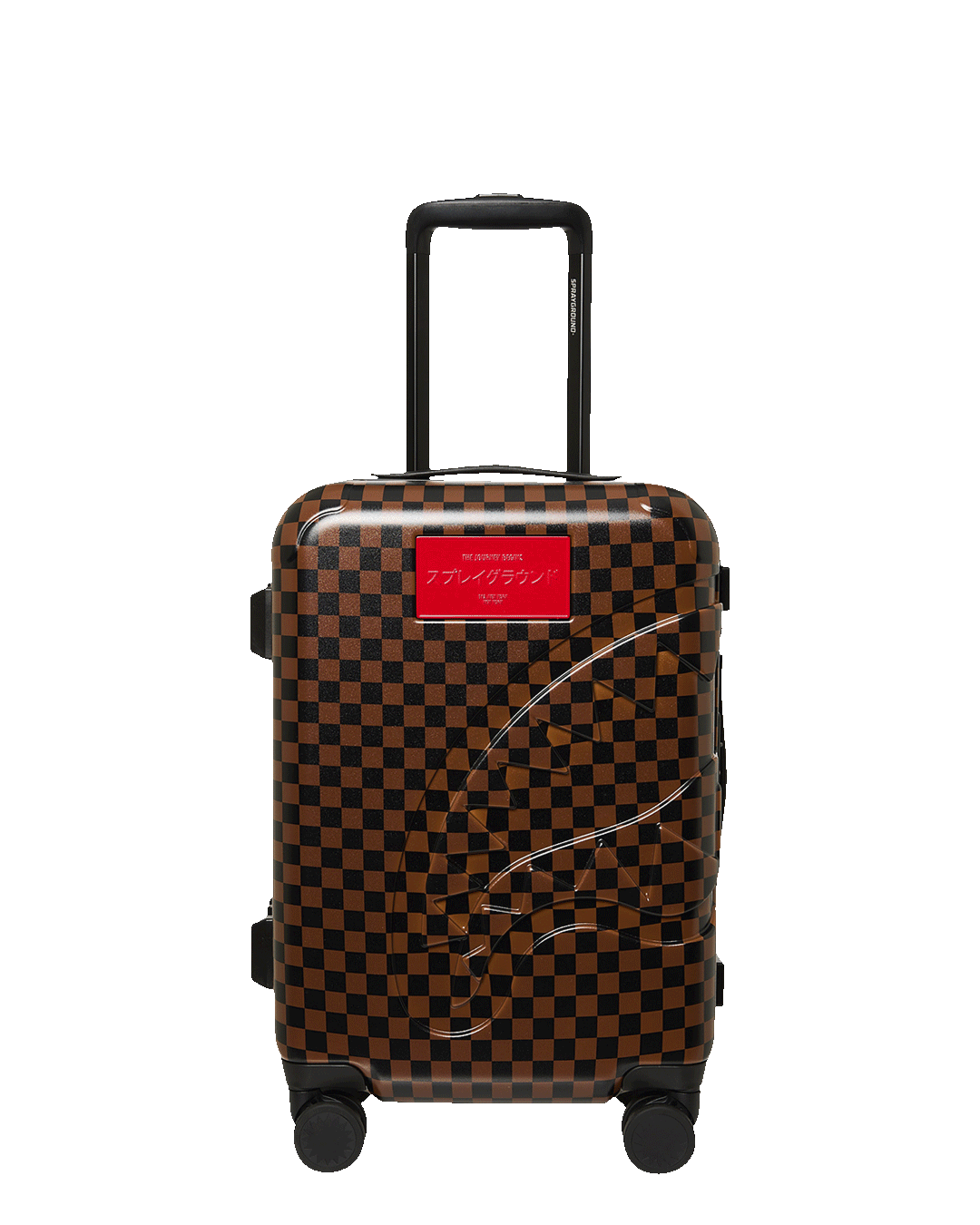 SPRAYGROUND® LUGGAGE RED REDEMPTION CARRY-ON LUGGAGE