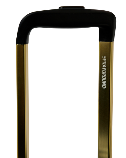 SPRAYGROUND® LUGGAGE THAT GOLD DRAP CARRY-ON LUGGAGE