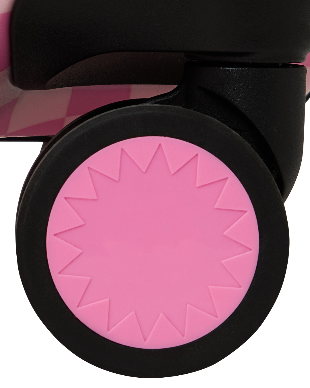 SPRAYGROUND® LUGGAGE PINK SHARKS IN PARIS PATCH CARRY-ON LUGGAGE