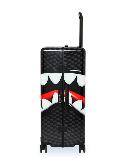 SPRAYGROUND® LUGGAGE SHARKS IN PARIS BALLOON BLACK FULL-SIZE LUGGAGE