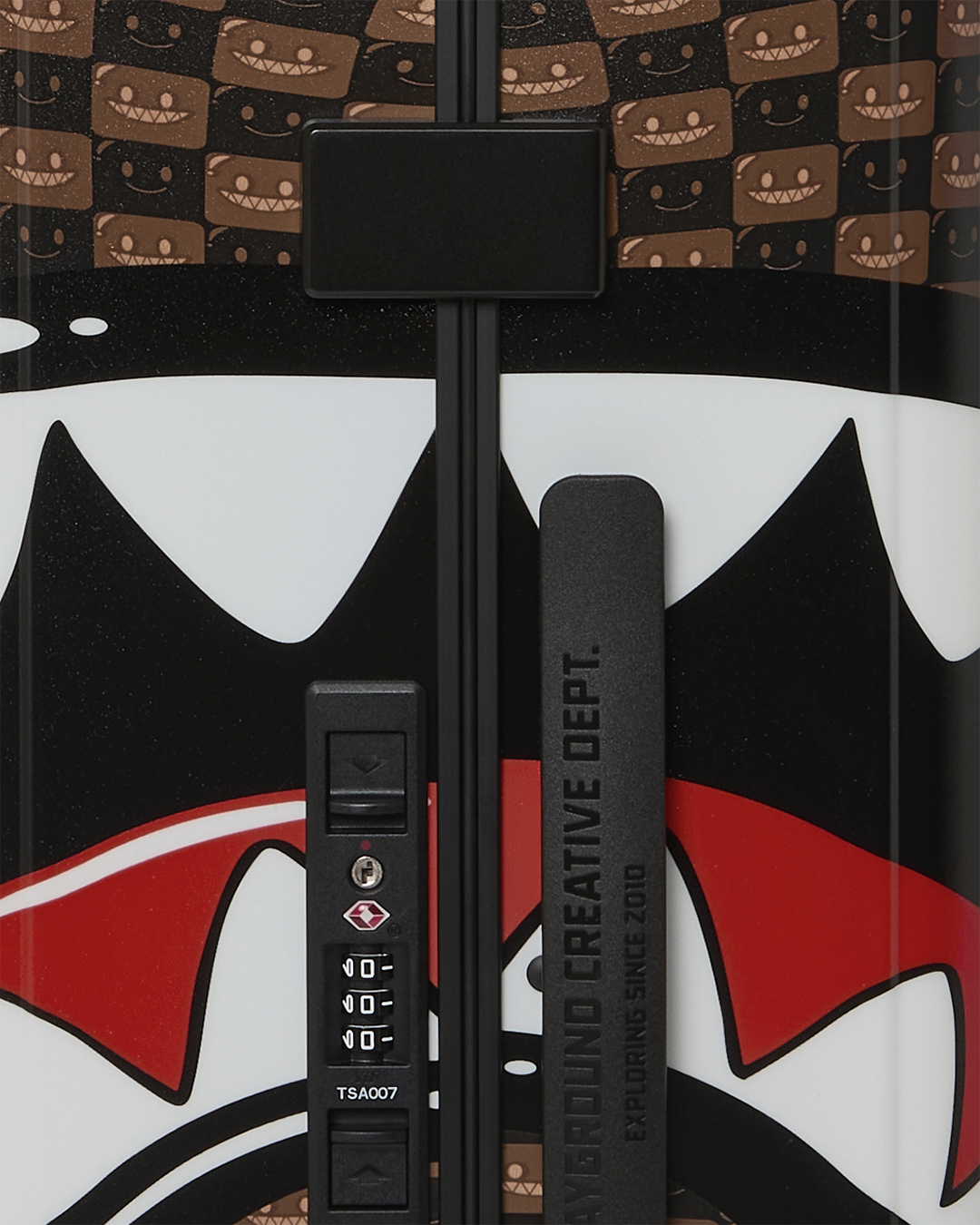 SPRAYGROUND® LUGGAGE SHARKS IN PARIS GRIN & GRIND CARRY-ON LUGGAGE