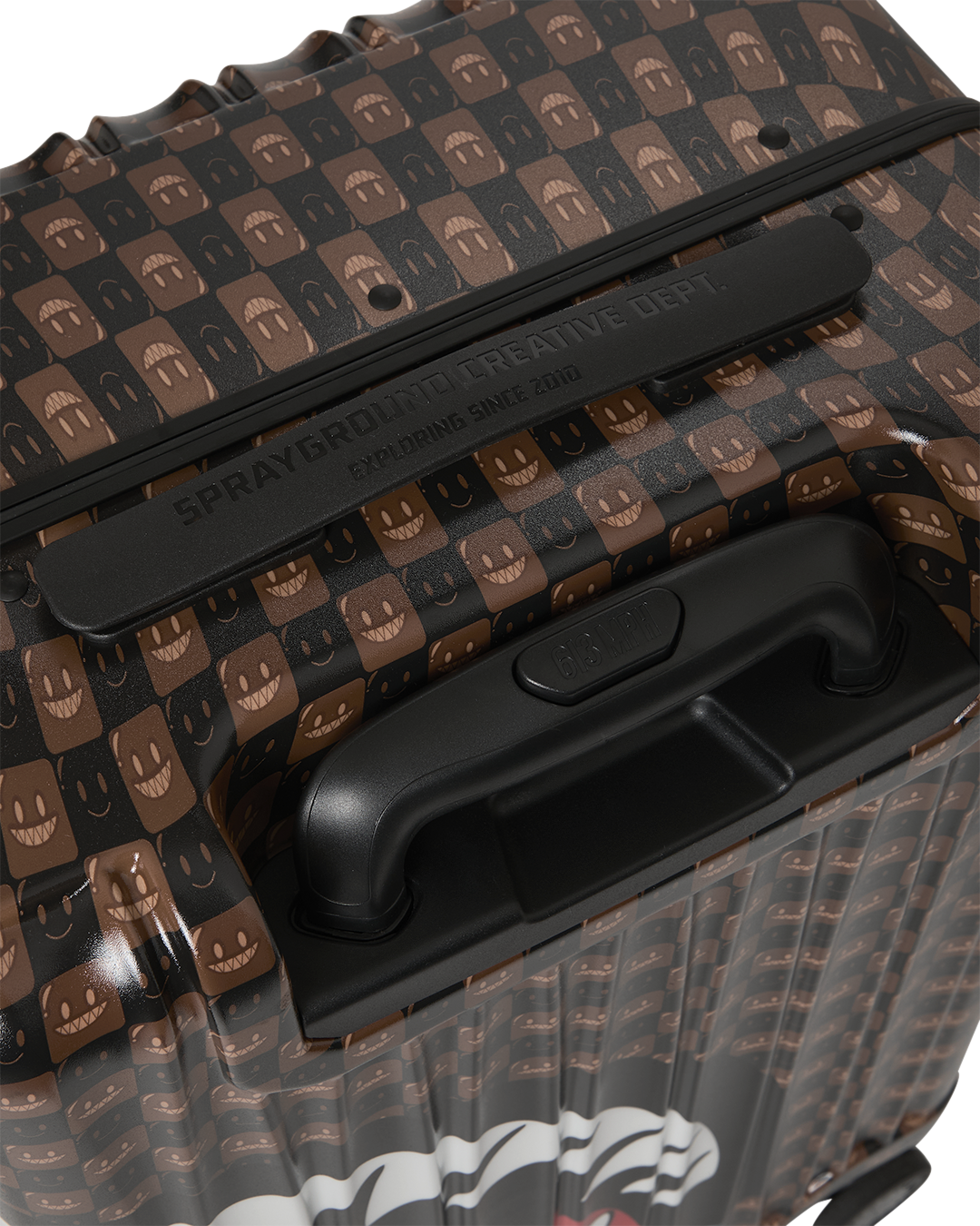 SPRAYGROUND® LUGGAGE SHARKS IN PARIS GRIN & GRIND CARRY-ON LUGGAGE
