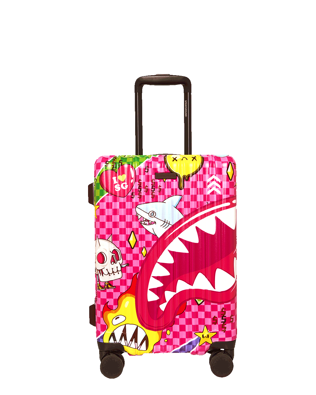 SPRAYGROUND® LUGGAGE KAWAII CHAOS CARRY-ON LUGGAGE