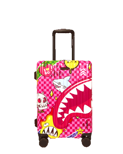 SPRAYGROUND® LUGGAGE KAWAII CHAOS CARRY-ON LUGGAGE