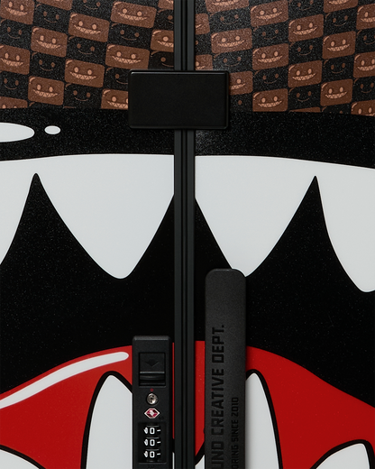SPRAYGROUND® LUGGAGE SHARKS IN PARIS GRIN & GRIND FULL-SIZE LUGGAGE