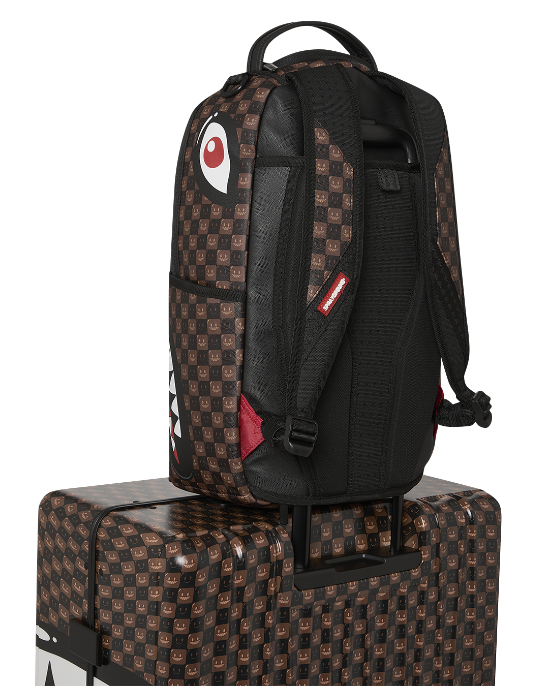SPRAYGROUND® LUGGAGE SHARKS IN PARIS GRIN & GRIND FULL-SIZE LUGGAGE