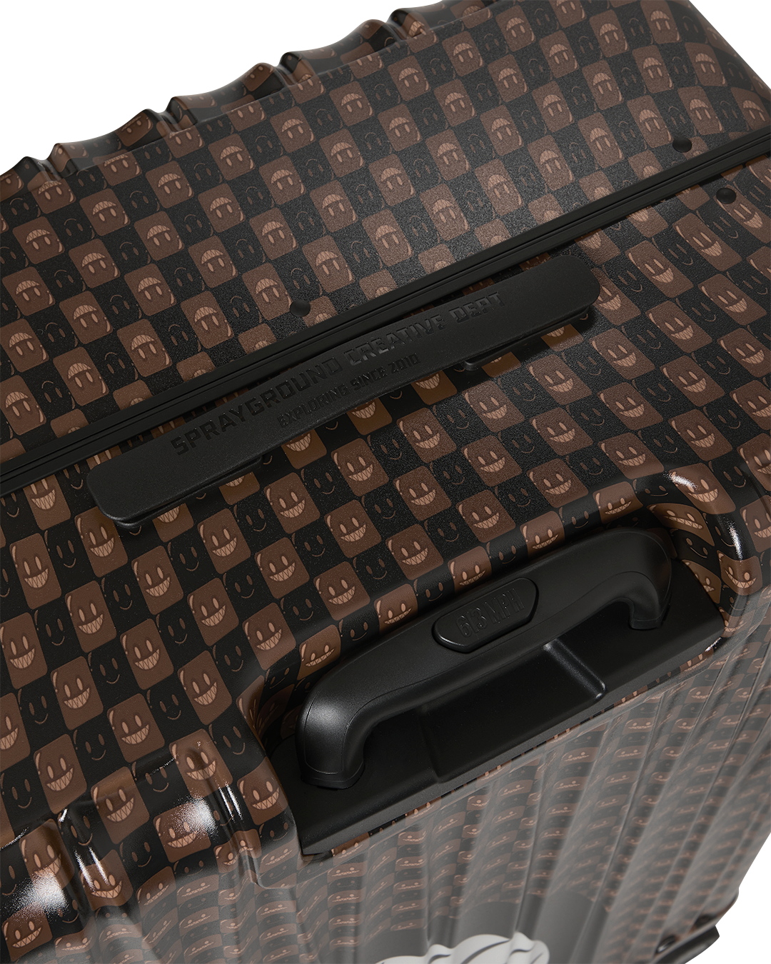 SPRAYGROUND® LUGGAGE SHARKS IN PARIS GRIN & GRIND FULL-SIZE LUGGAGE