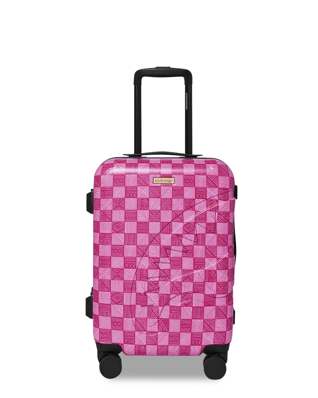 SPRAYGROUND® LUGGAGE A.I. AFRICAN INTELLIGENCE THE SUNSET RESET CARRY ON LUGGAGE - SANDFLOWER COLLAB