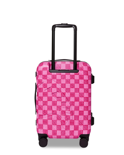 SPRAYGROUND® LUGGAGE A.I. AFRICAN INTELLIGENCE THE SUNSET RESET CARRY ON LUGGAGE - SANDFLOWER COLLAB