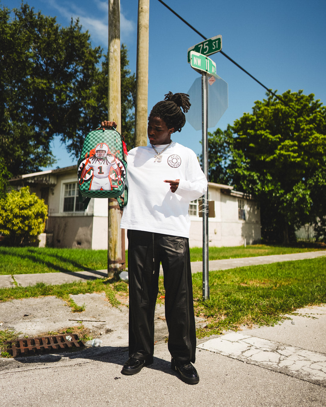 SPRAYGROUND® BACKPACK SPRAYGROUND X MALACHI TONEY BACKPACK