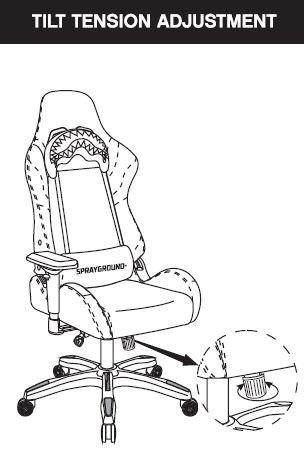 SPRAYGROUND® GAMING CHAIR CHECK MONEY GAMING CHAIR - SUPER RARE
